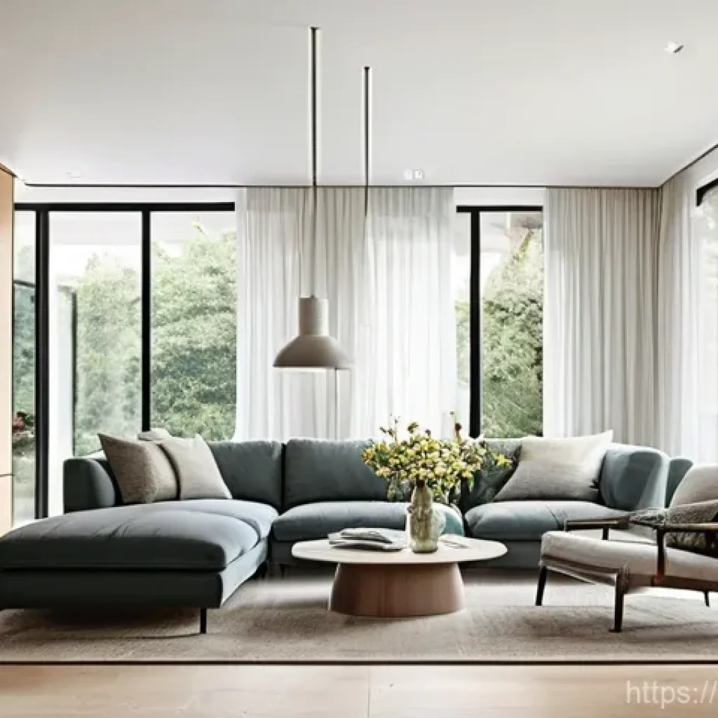 화재안전관리 실무에서 중요한 기술적 변화 - **Prompt 1: The Vigilant Smart Home**
    "A bright, modern, and spacious living room in a contempor...