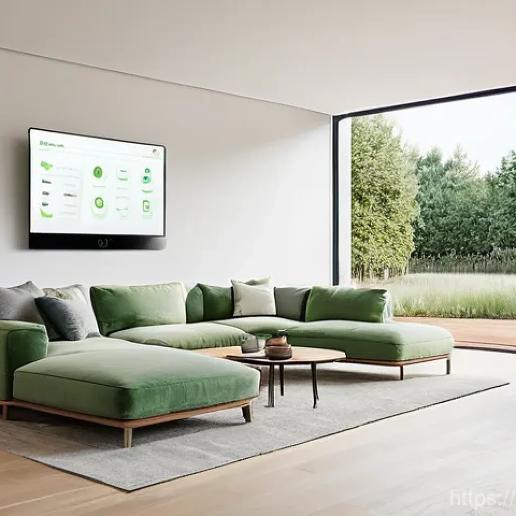 화재안전관리 실무와 관련된 최신 법령 요약 - **Prompt 1: Smart Home Fire Safety Hub**
    "A cozy, modern living room bathed in warm, soft light,...