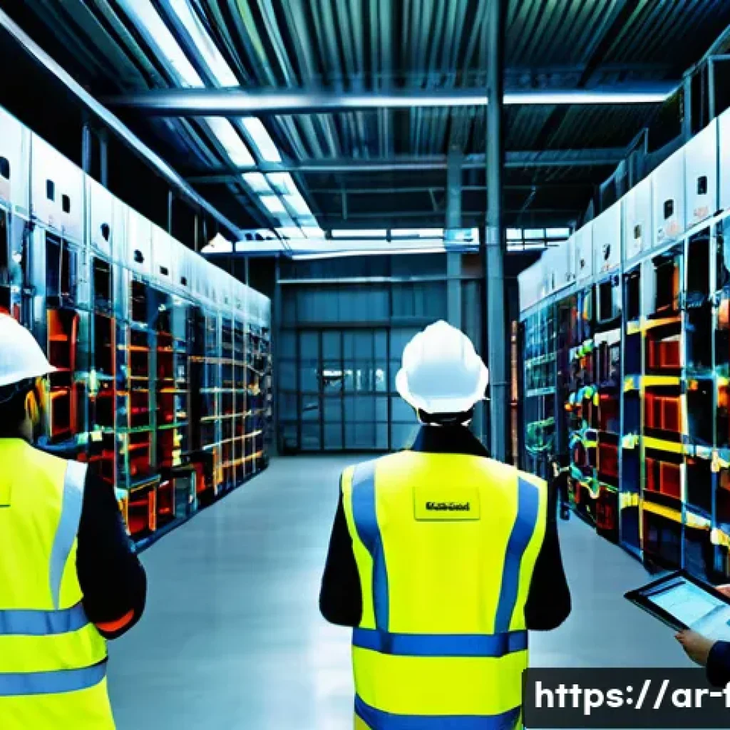 화재안전관리 업무 보고서 작성 가이드 - A detailed scene inside a modern industrial facility in the Middle East, showcasing a comprehensive ...